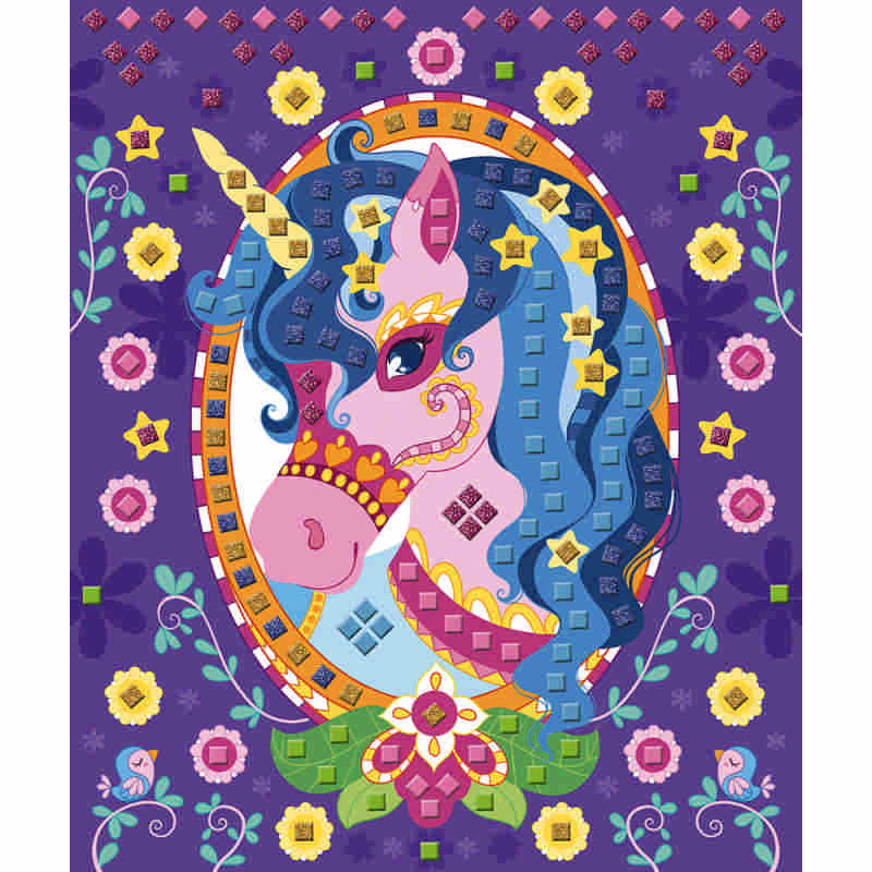 Mosaici Pony e Unicorni Janod