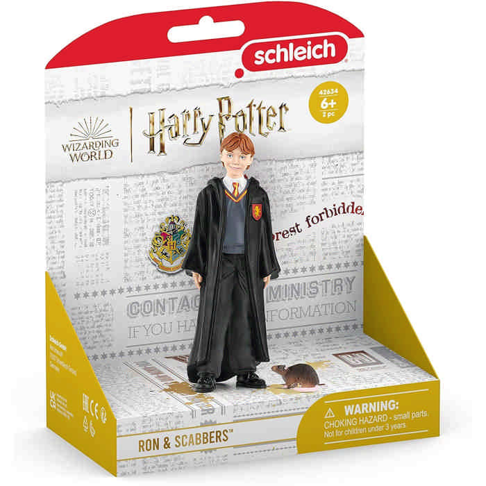 Ron e Crosta Harry Potter WizardingWorld Schleich 42634