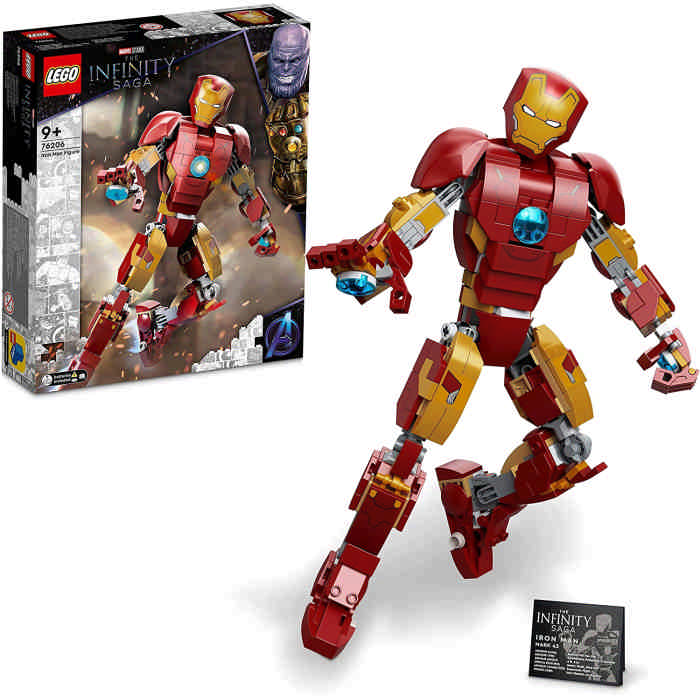Personaggio di Iron Man Lego Marvel 76206 - Su