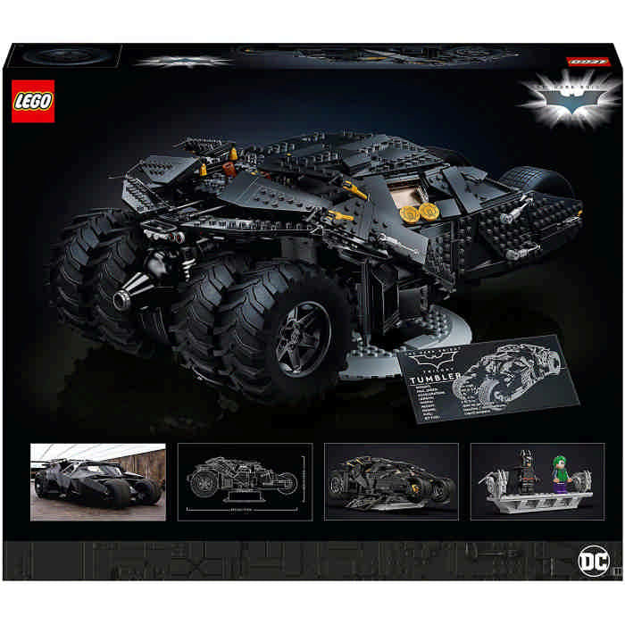 Confezione Batmobile Tumbler Lego DC Batman 76240
