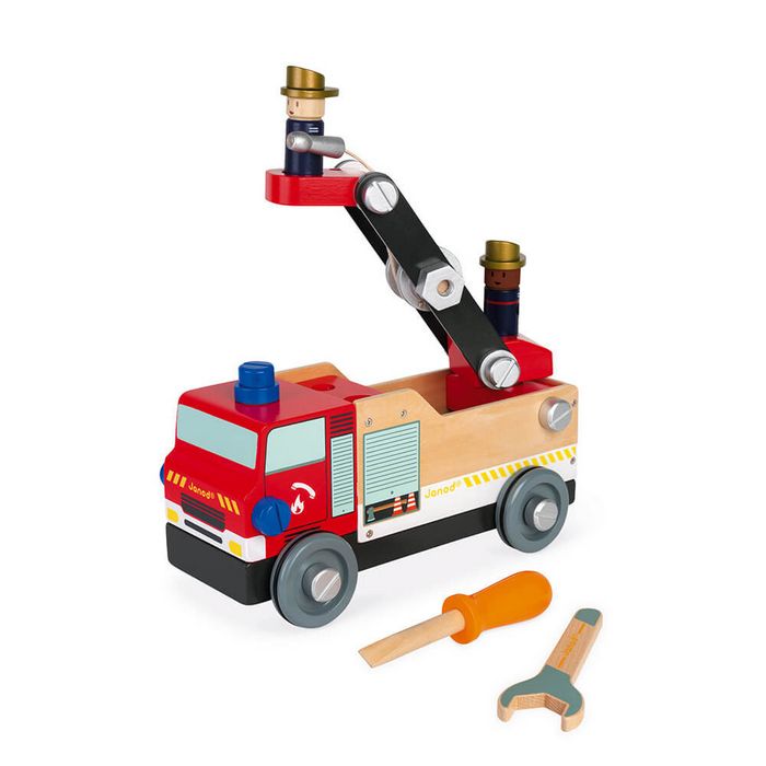Camion dei Pompieri Brico Kids Janod 06469