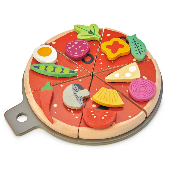 PIZZA CON ACCESSORI CON VELCRO