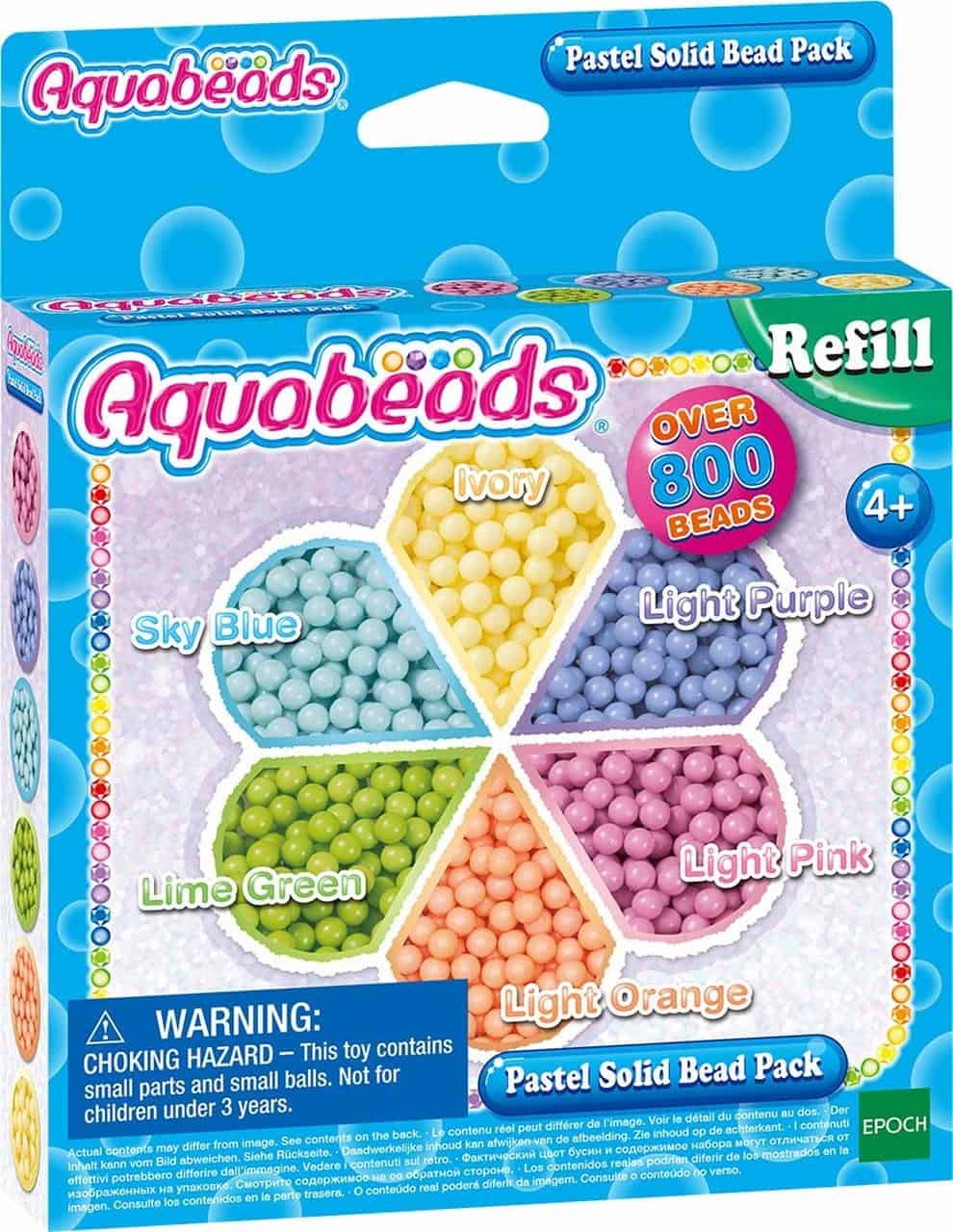 Pastel Beads 800 pz Aquabeads 31360