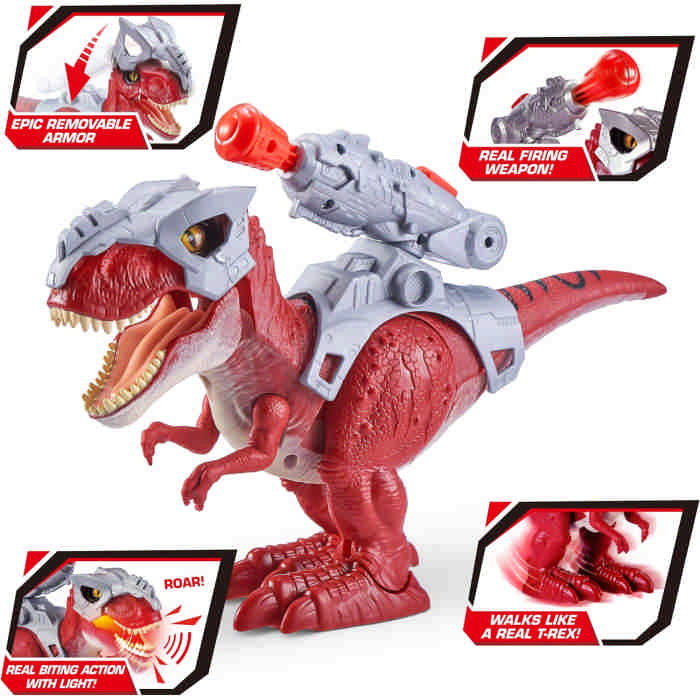 T-rex Dino wars RoboAlive caratteristiche