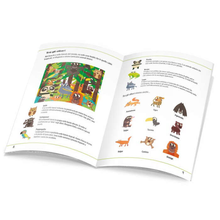 Prima Enciclopedia degli Animali Montessori Headu IT54860