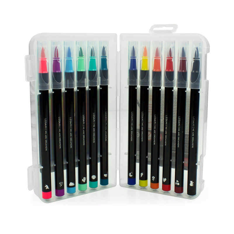 Brush Markers 12 Colori Legami