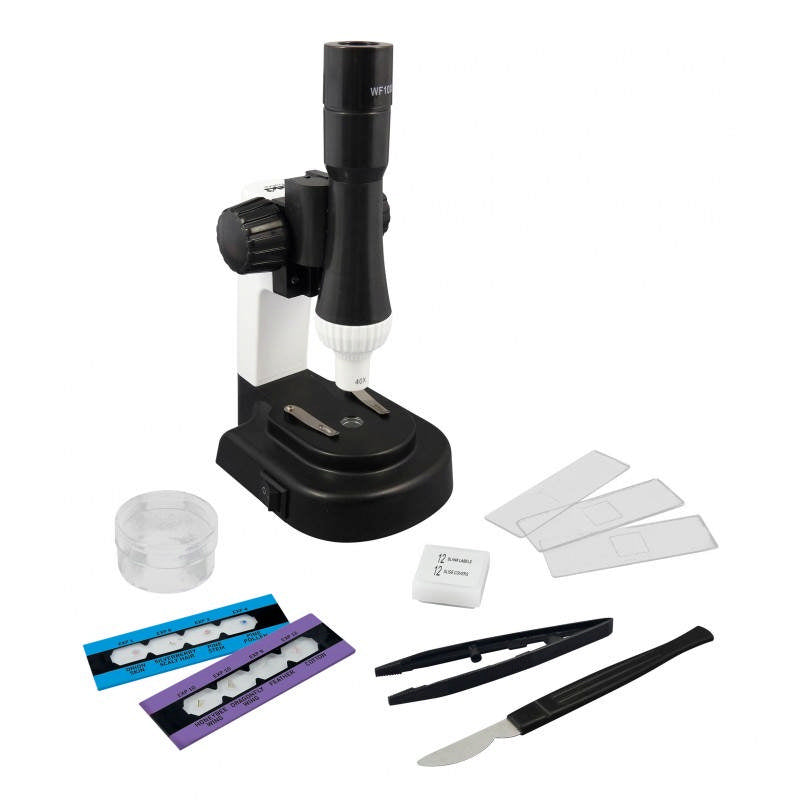 Microscopio con 15 Esperimenti Buki