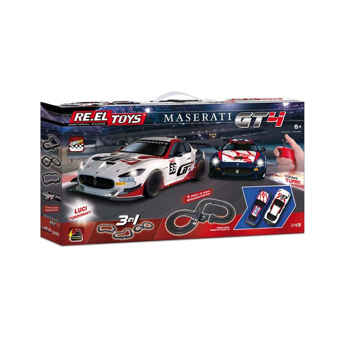 Pista Maserati GT4 3 in 1 Reel Toys 0904