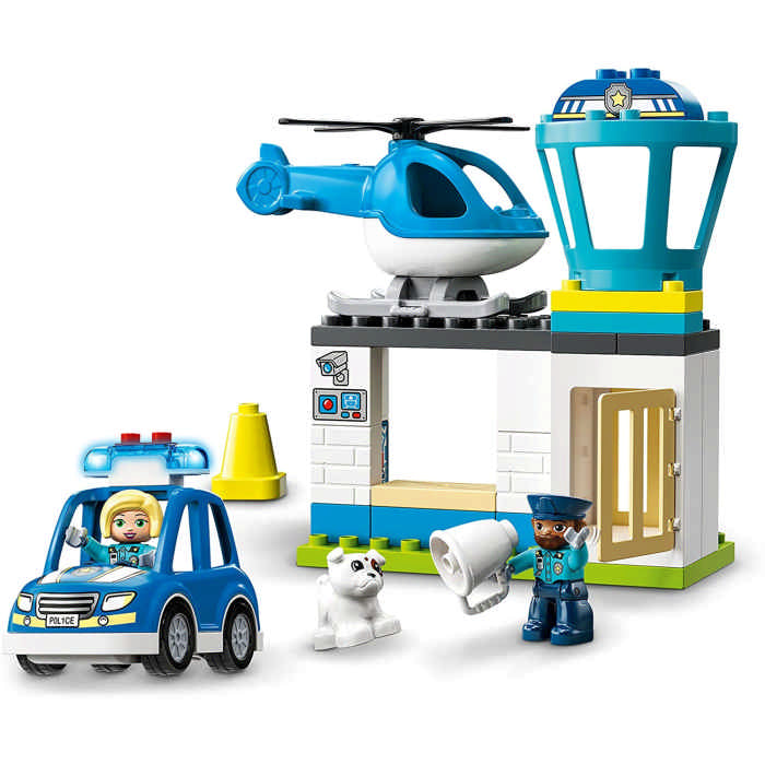 Stazione di Polizia ed Elicottero Lego Duplo 10959