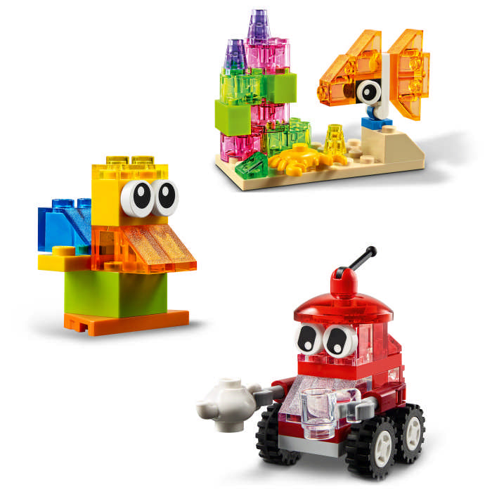 Mattoncini Trasparenti Creativi Lego Classic 11013