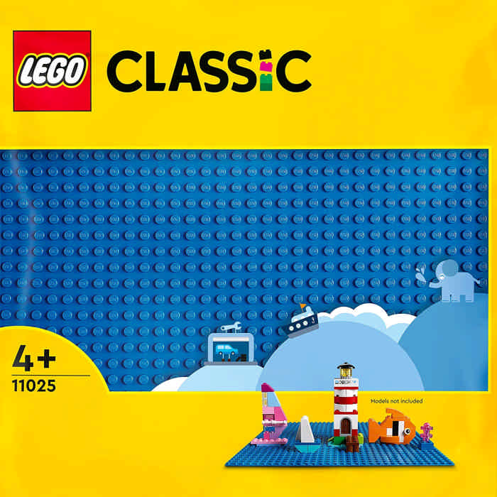 Confezione Base Blu Lego Classic 11025