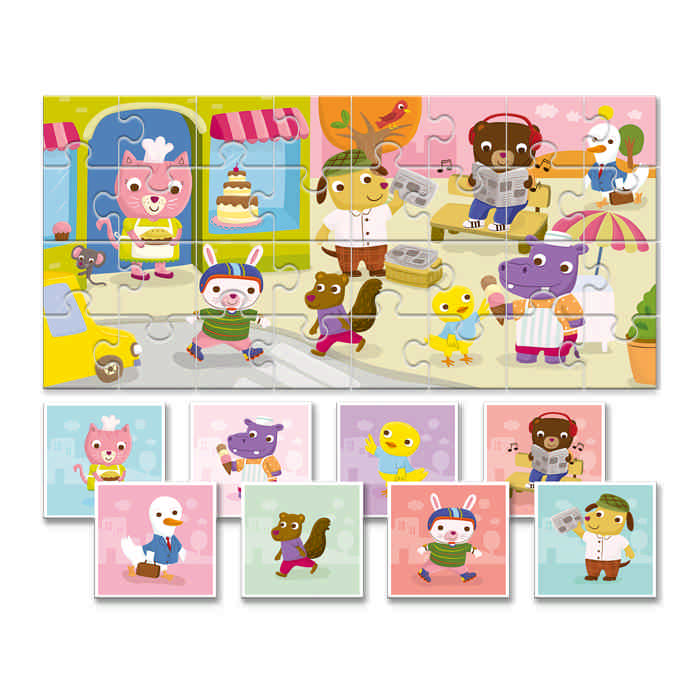 Baby Puzzle Cuccioli Ludattica 32 pezzi 20477