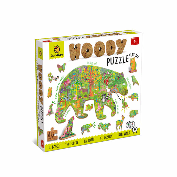 Woody Puzzle Bosco Ludattica 48 pezzi 21252