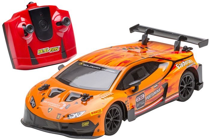 Lamborghini Huracan GT3 Racing Arancione 1:24 Reel Toys 2235