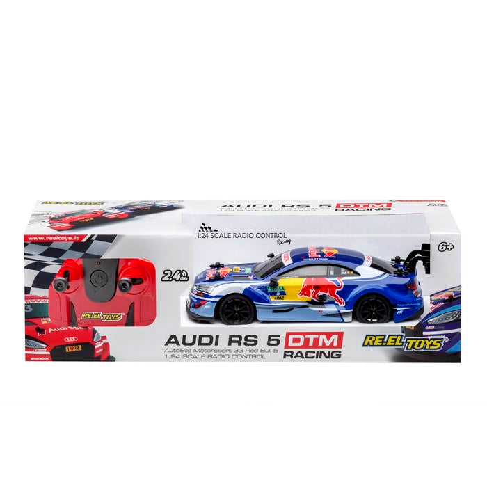Audi RS 5 DTM Racing Red Bull 1:24 Reel Toys 2243