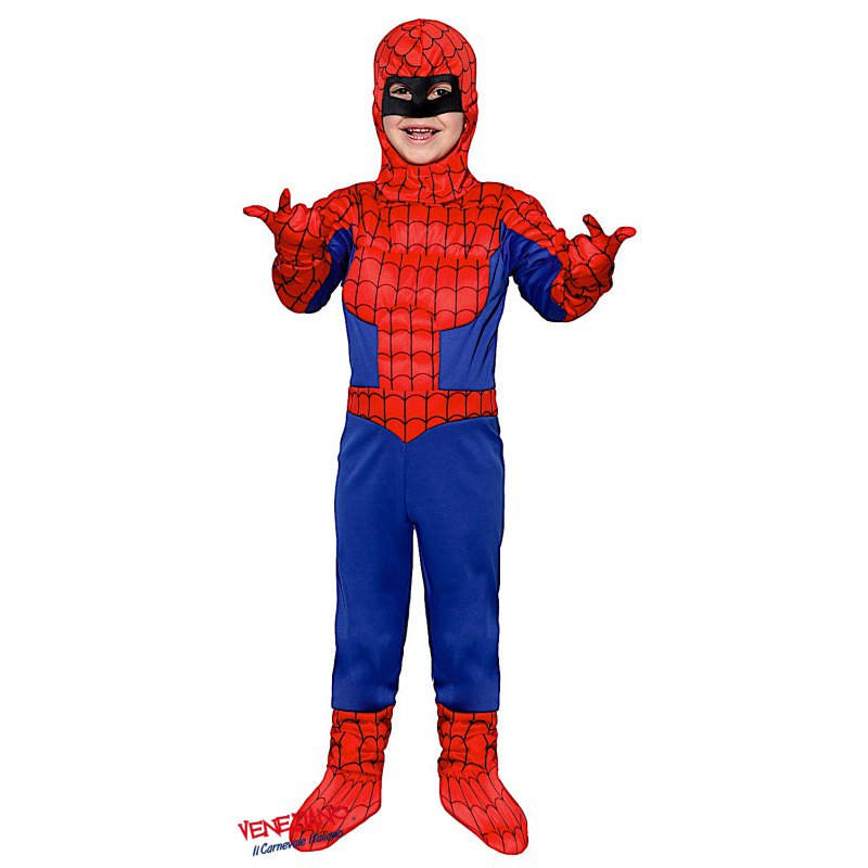 Costume Spiderman 5 Anni Veneziano