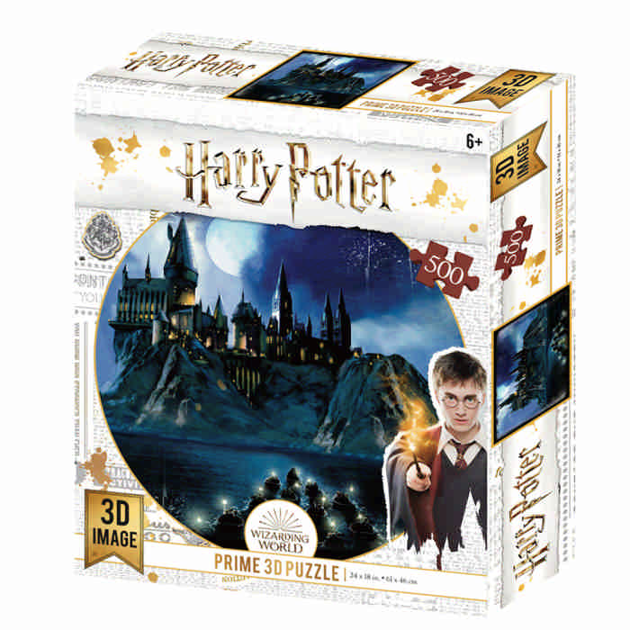 Puzzle 3D Hogwarts Harry Potter 500 pz. Prime3D 32515