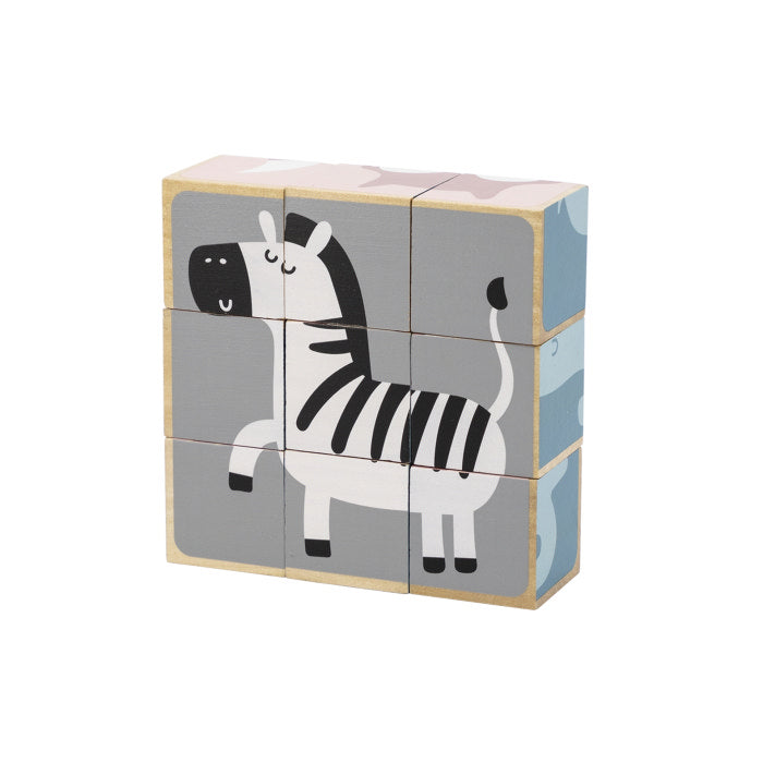 Zebra Puzzle a Blocchi Animali PolarB