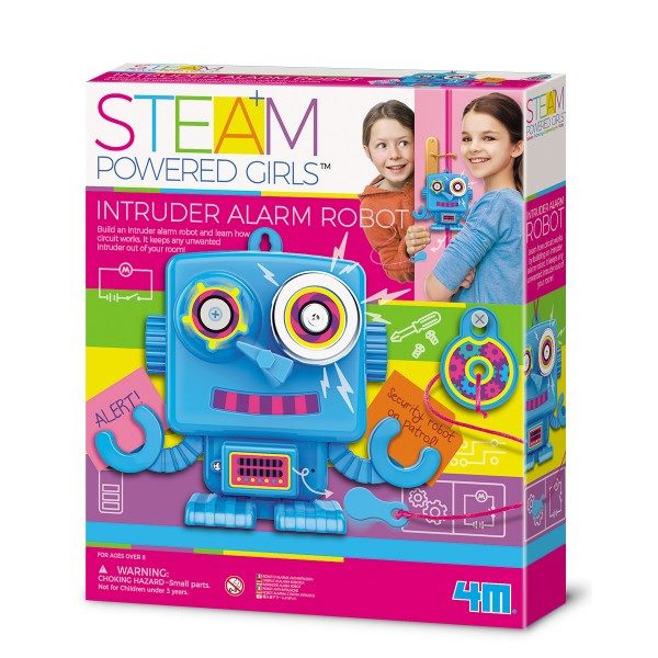 Robot Anti Intrusione 4M Steam Powered Kids 04900