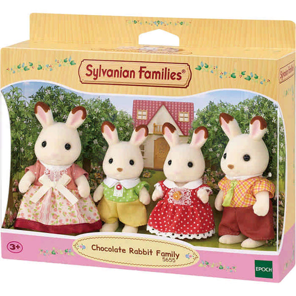 Confezione Famiglia Conigli Cioccolato Sylvanian Families