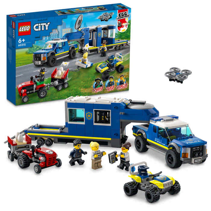 Camion Centro di Comando della Polizia Lego City 60315