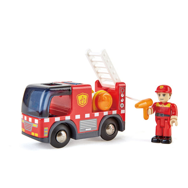 Camion dei Pompieri con Sirena Hape E3737