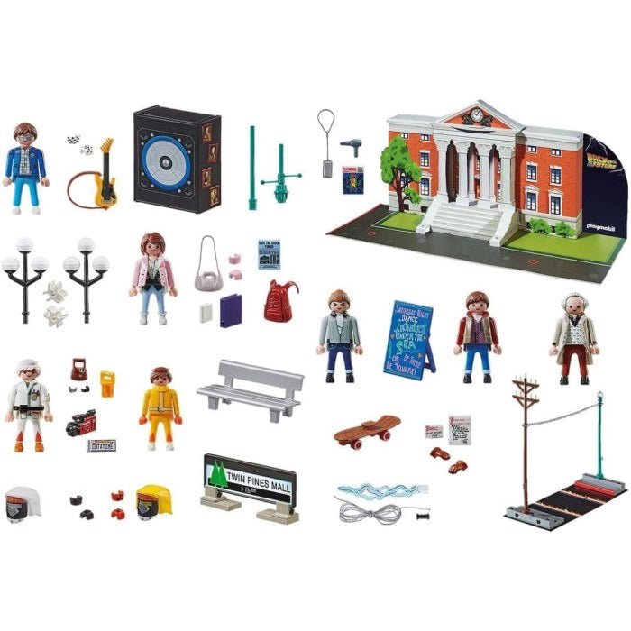 Calendario dell'Avvento Playmobil Back to the Future 70574