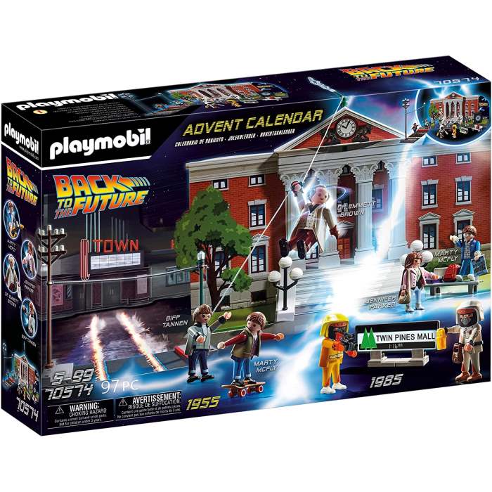 Calendario dell'Avvento Playmobil Back to the Future 70574