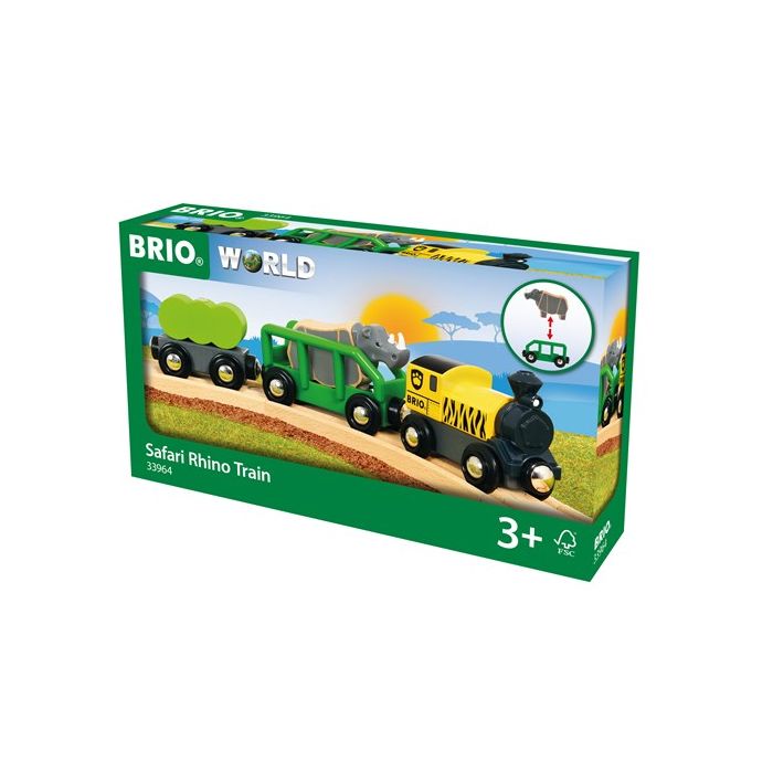 Treno Rhino Safari Brio 33964