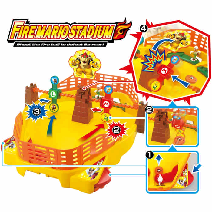 Fire Mario Stadium Super Mario 7388
