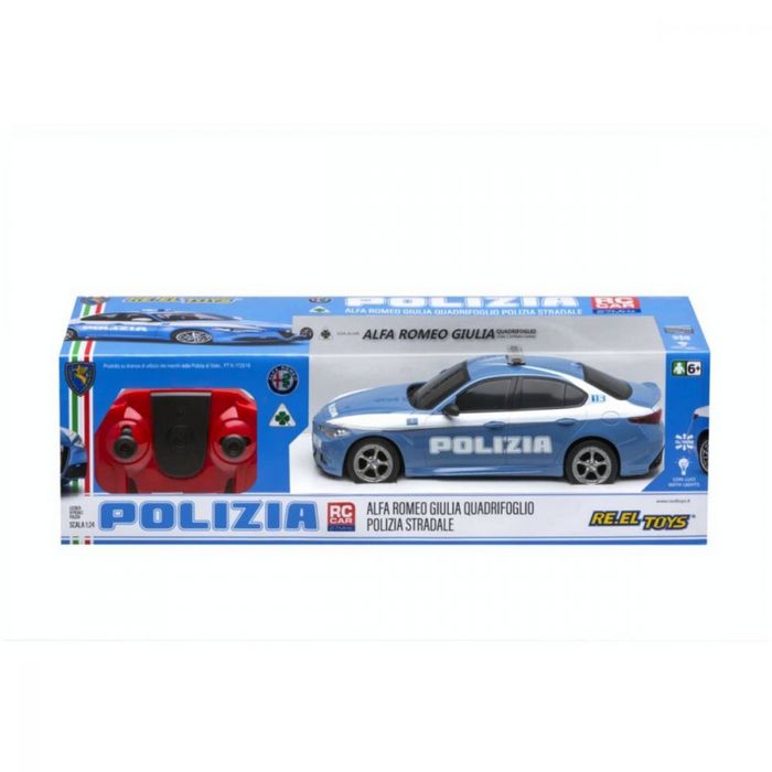 Alfa Romeo Giulia Polizia 1:24 Reel Toys 2200