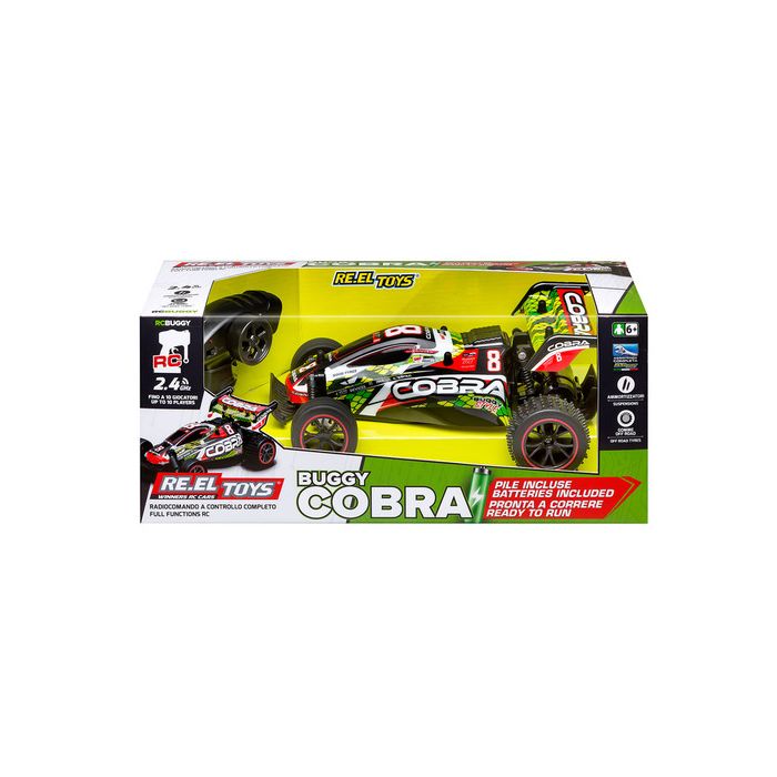 Buggy Cobra Radiocomandato 1:16 Reel Toys 2274