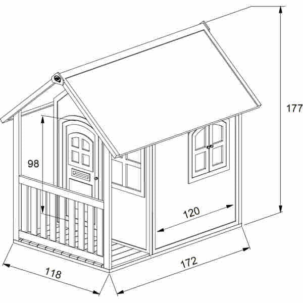 Casetta in Legno Alex Axi