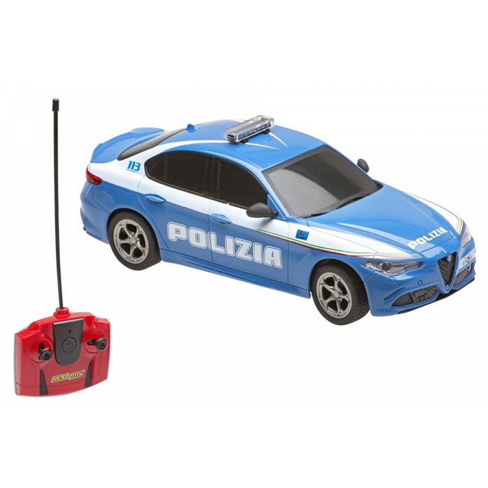 Alfa Romeo Giulia Polizia RC 1:18 Reel Toys 2201