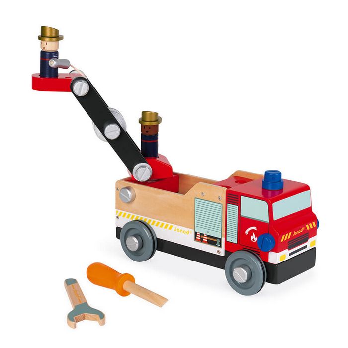 Camion dei Pompieri Brico Kids Janod 06469
