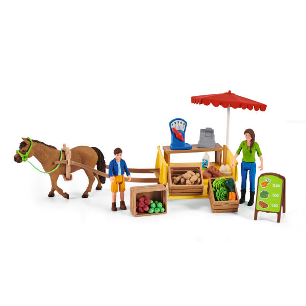 Carretto Mercato Ortofrutticolo Schleich Farm World 42528