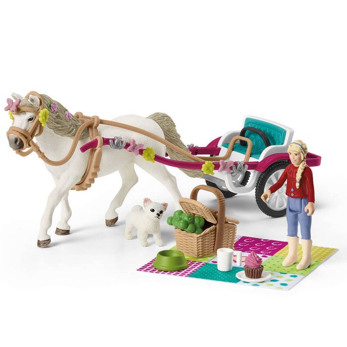 Carrozza con Cavallo Schleich Horse Club 42467