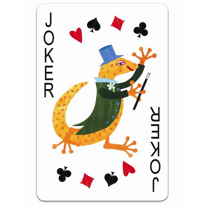 Carte Poker Bambini 52 Djeco DJ05100 Carte poker con animali