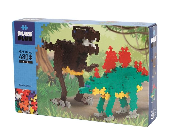 Costruzioni PlusPlus Dinosauri Mini Basic 480pz 3741