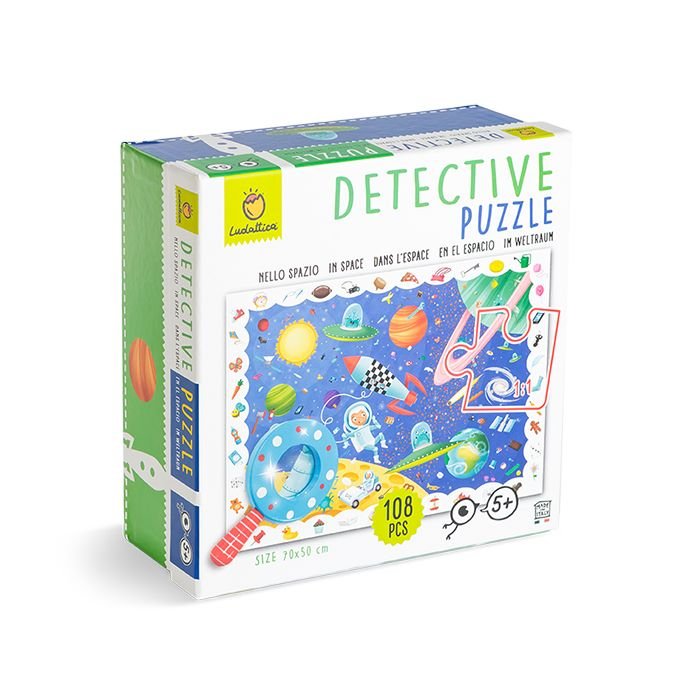 Detective Puzzle Nello Spazio Ludattica 20736