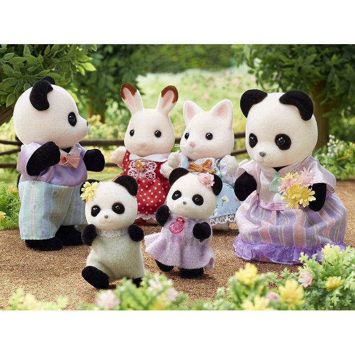 Famiglia Pookie Panda Sylvanian Families 5529