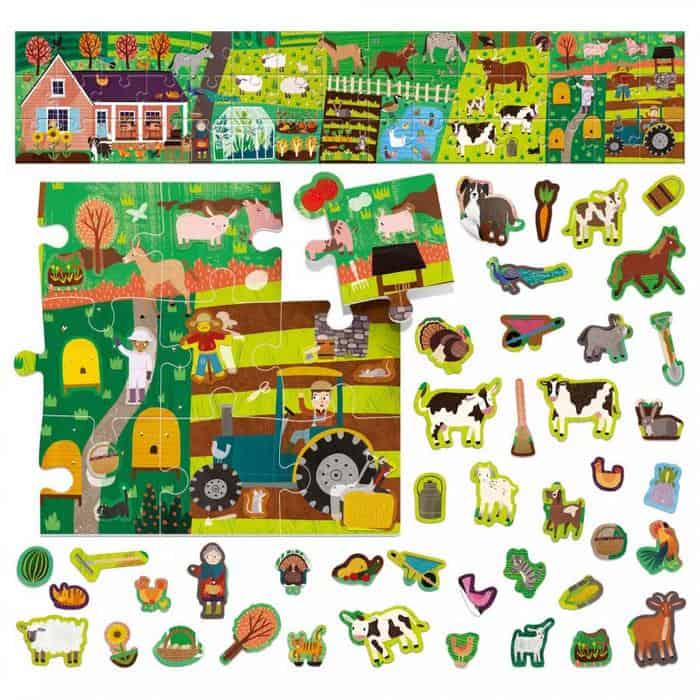 Puzzle Farm e Stickers Headu 24926