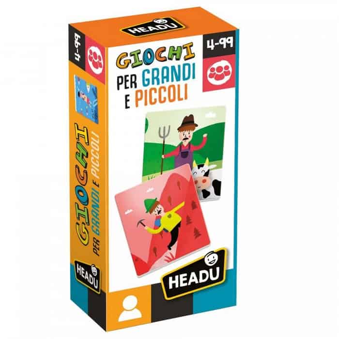 Flashcards Giochi Per Grandi e Piccoli Headu 24605