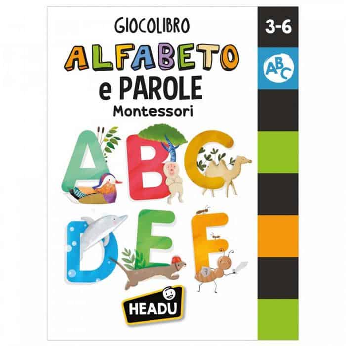 Giocolibro Alfabeto e Parole Montessori Headu 83082