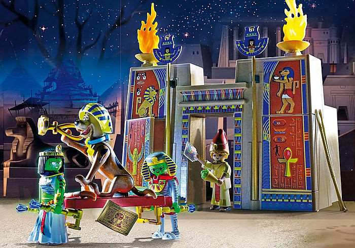 I Misteri dell'Antico Egitto Playmobil Scooby Doo 70365
