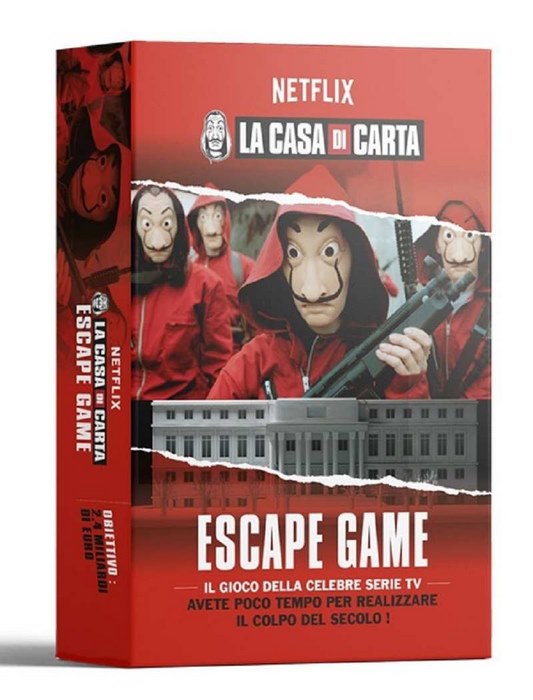 La Casa di Carta Escape Game MS Edizioni 95610