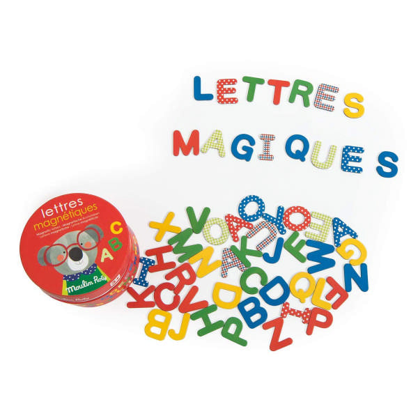 Lettere Magnetiche 54pz Moulin Roty Les Popipop 661100