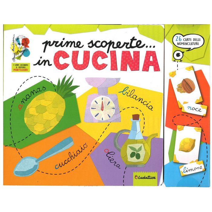 Librogioco Prime Scoperte in Cucina Montessori Ludattica 12594