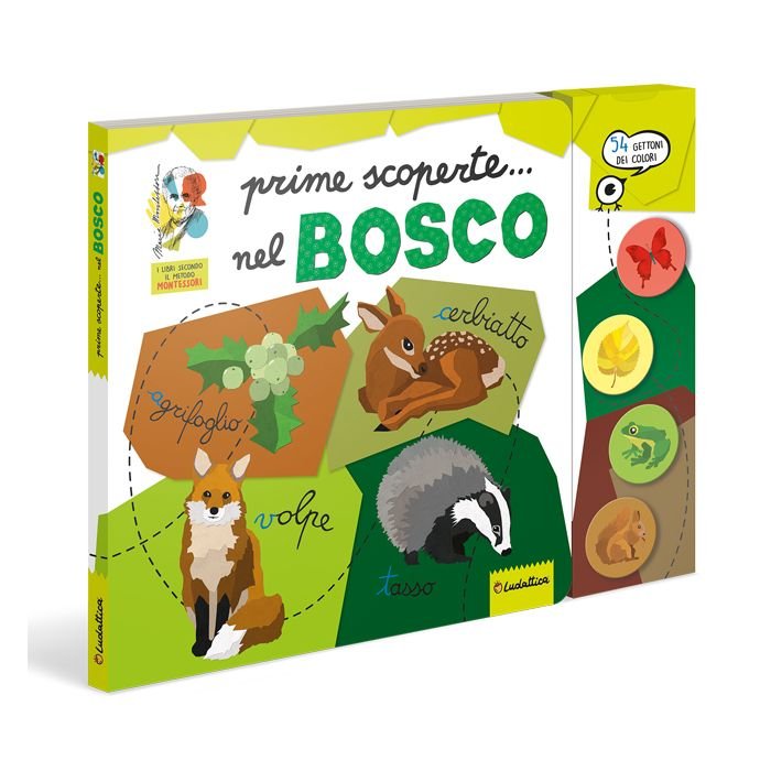 Librogioco Prime Scoperte nel Bosco Montessori Ludattica 12631