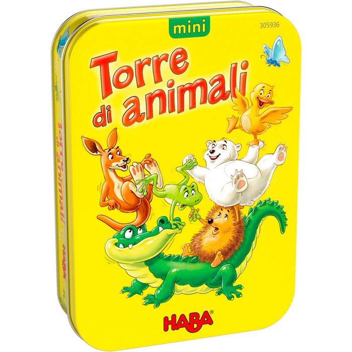 Mini Torre di Animali Haba Gioco da Tavolo Mini 305936